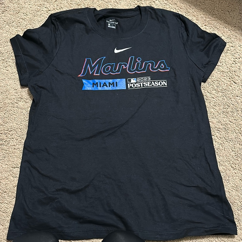 Nike Miami Marlins Postseason Shirt